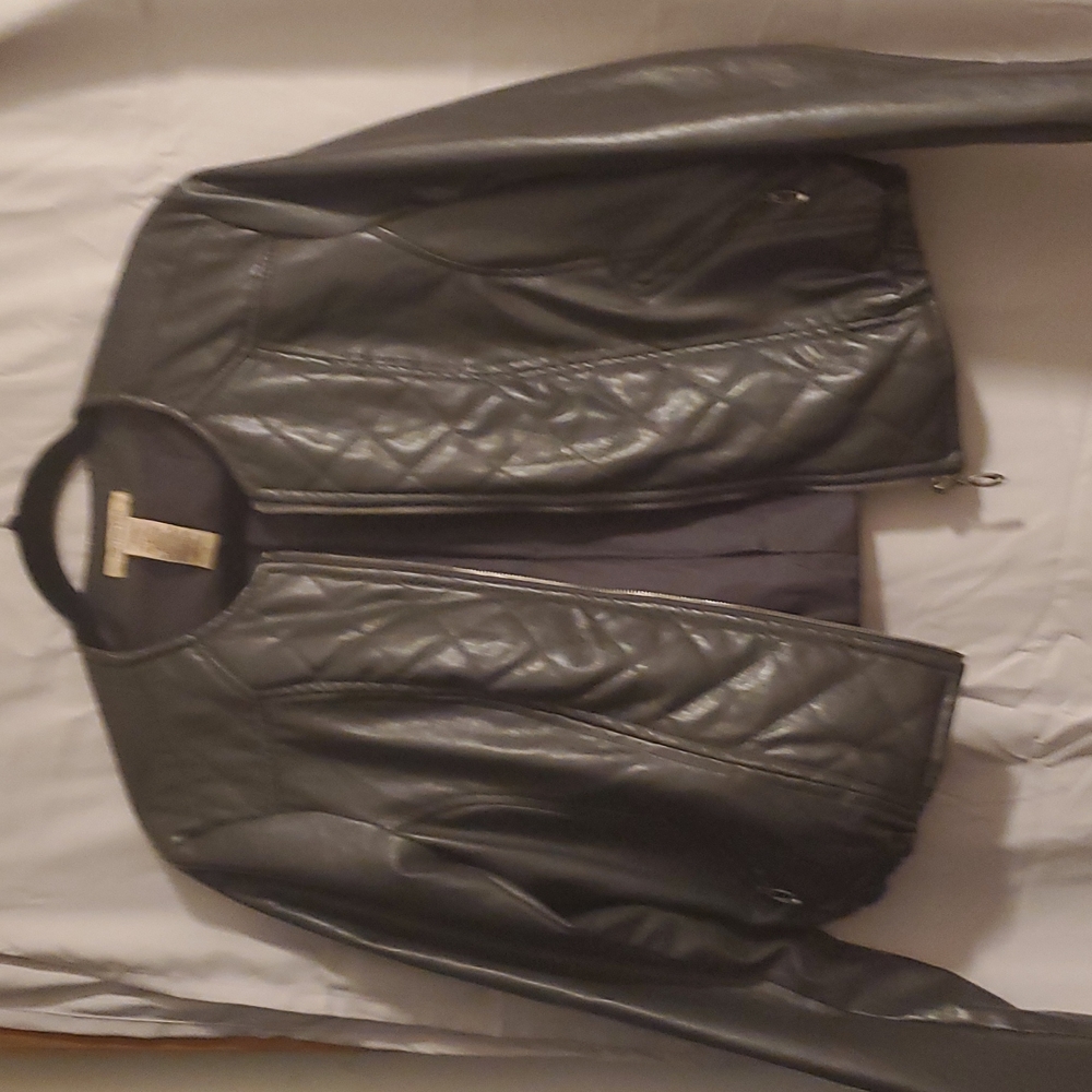 Grey Moto Jacket